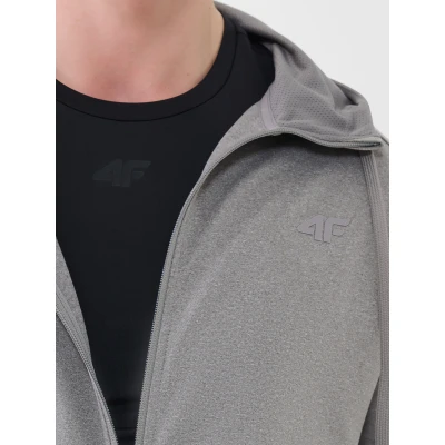 4f pánská mikina SWEATSHIRT FNK M631-25M-GREY MELANGE