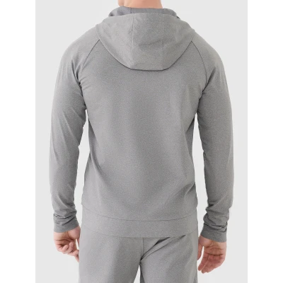 4f pánská mikina SWEATSHIRT FNK M631-25M-GREY MELANGE