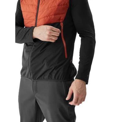 4f pánská vesta VEST-AW23TVJAM041-81S-BROWN