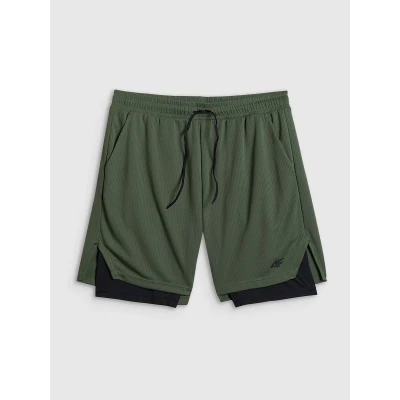 4f pánské šortky SHORTS FNK M1259-43S-KHAKI