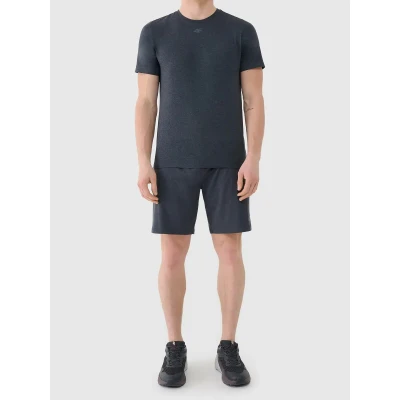 4f pánské šortky SHORTS FNK M1277-22M-ANTHRACITE MELANGE