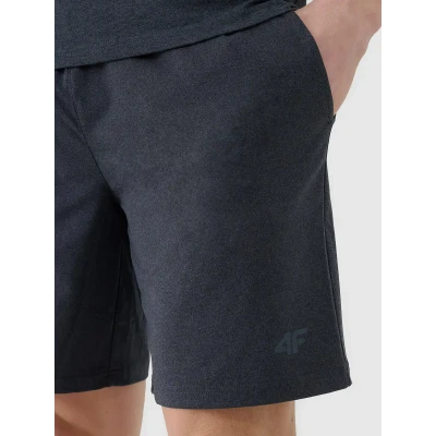 4f pánské šortky SHORTS FNK M1277-22M-ANTHRACITE MELANGE
