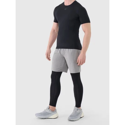 4f pánské šortky SHORTS FNK M1277-25M-GREY MELANGE