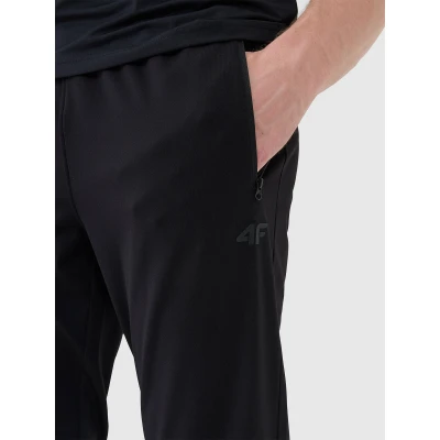 4f pánské tepláky TROUSERS FNK M1046-20S-DEEP BLACK