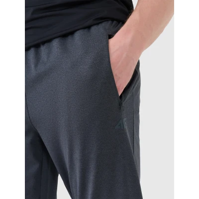 4f pánské tepláky TROUSERS FNK M1046-22M-ANTHRACITE MELANGE