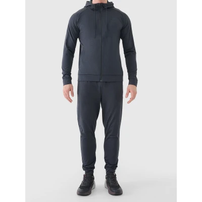 4f pánské tepláky TROUSERS FNK M1046-22M-ANTHRACITE MELANGE