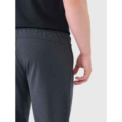 4f pánské tepláky TROUSERS FNK M1046-22M-ANTHRACITE MELANGE