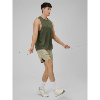4f pánské tílko SLEEVELESS FNK M0877-43S-KHAKI