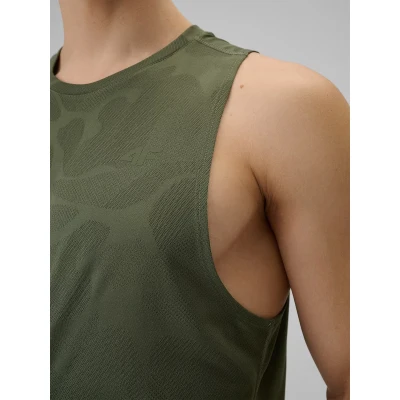 4f pánské tílko SLEEVELESS FNK M0877-43S-KHAKI