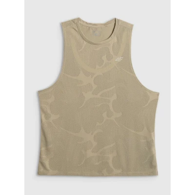 4f pánské tílko SLEEVELESS FNK M0877-83S-BEIGE