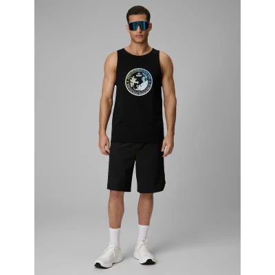4f pánské tílko SLEEVELESS M248-20S-DEEP BLACK