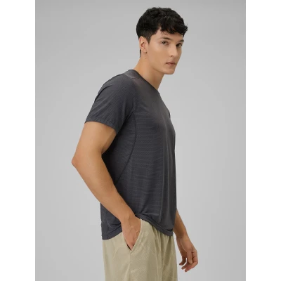 4f pánské tričko TSHIRT FNK M1778-21A-BLACK ALLOVER