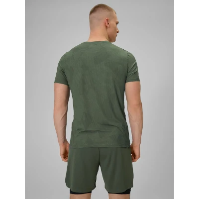4f pánské tričko TSHIRT FNK M1778-43A-KHAKI ALLOVER