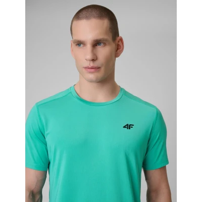 4f pánské tričko TSHIRT FNK M1785-46S-TEAL