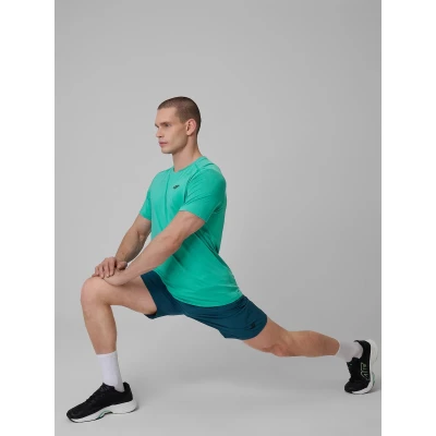 4f pánské tričko TSHIRT FNK M1785-46S-TEAL