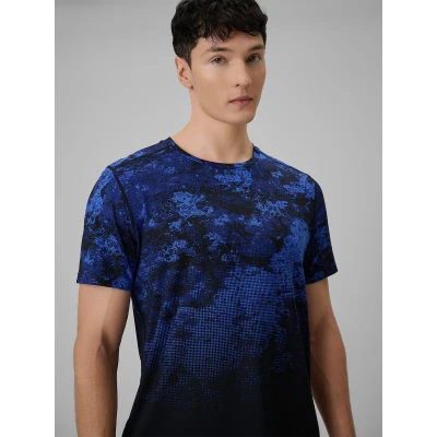 4f pánské tričko TSHIRT FNK M1787-36A-COBALT ALLOVER