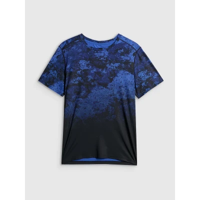 4f pánské tričko TSHIRT FNK M1787-36A-COBALT ALLOVER