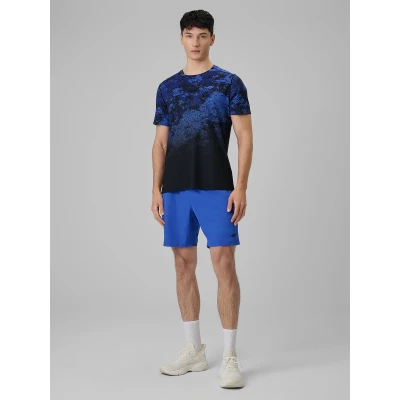 4f pánské tričko TSHIRT FNK M1787-36A-COBALT ALLOVER