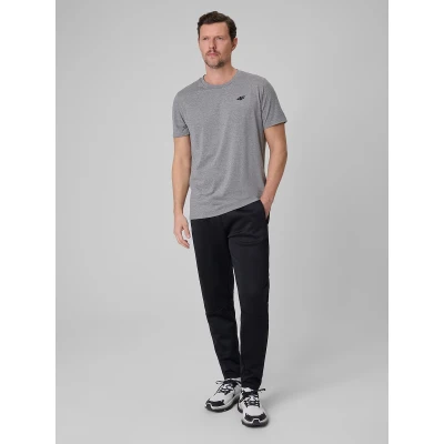 4f pánské tričko TSHIRT FNK M2140-25M-GREY MELANGE
