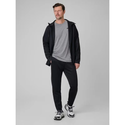 4f pánské tričko TSHIRT FNK M2140-25M-GREY MELANGE