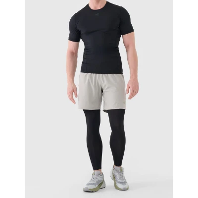4f pánské tričko TSHIRT FNK M2141-20S-DEEP BLACK