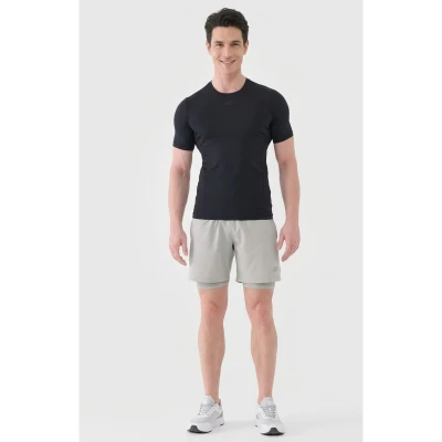 4f pánské tričko TSHIRT FNK M2141-20S-DEEP BLACK
