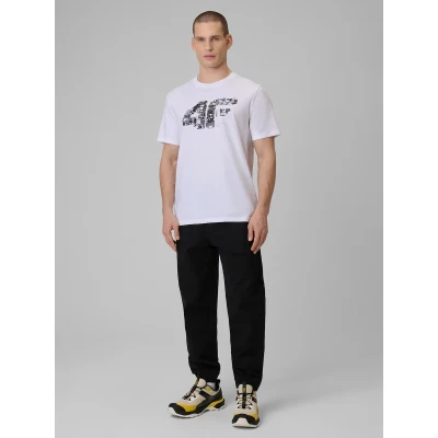 4f pánské tričko TSHIRT M2659-10S-WHITE