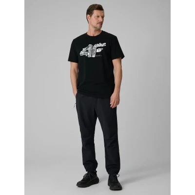 4f pánské tričko TSHIRT M2659-20S-DEEP BLACK