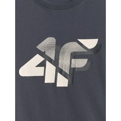 4f pánské tričko TSHIRT M2667-22S-ANTHRACITE
