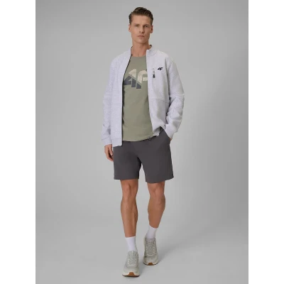 4f pánské tričko TSHIRT M2667-43S-KHAKI