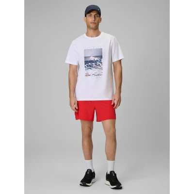 4f pánské tričko TSHIRT M2783-10S-WHITE