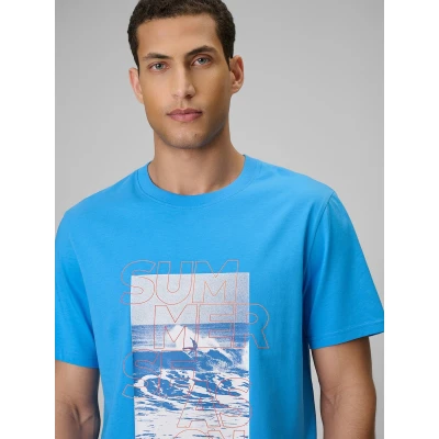 4f pánské tričko TSHIRT M2783-33S-BLUE