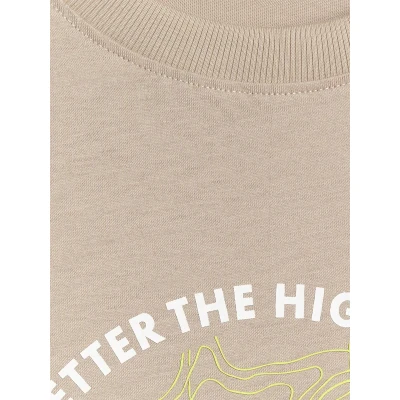 4f pánské tričko TSHIRT M2822-83S-BEIGE