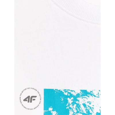 4f pánské tričko TSHIRT M2823-10S-WHITE