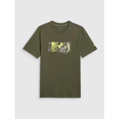 4f pánské tričko TSHIRT M2823-43S-KHAKI