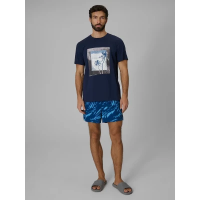 4f pánské tričko TSHIRT M3034-31S-NAVY