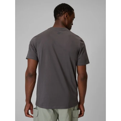 4f pánské tričko TSHIRT M3321-24S-MIDDLE GREY