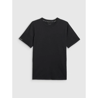 4f pánské tričko TSHIRT M3322-20S-DEEP BLACK