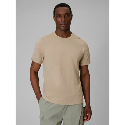 4f pánské tričko TSHIRT M3322-83S-BEIGE