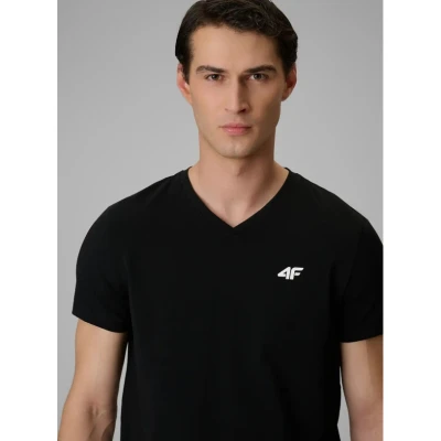 4f pánské tričko TSHIRT M3339-20S-DEEP BLACK