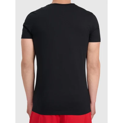 4f pánské tričko TSHIRT M3340-20S-DEEP BLACK