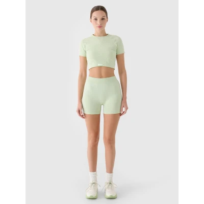 4f dámské šortky SHORT TIGHTS FNK F055-RAW24TFSTF055-47S-MINT