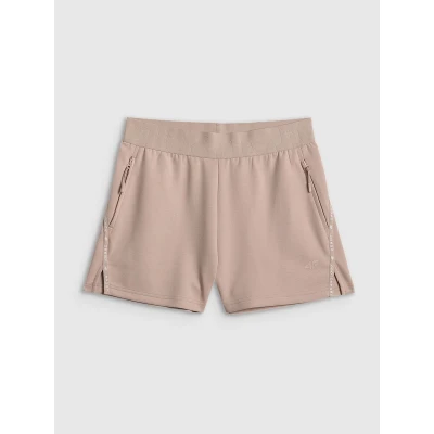 4f dámské šortky SHORTS CAS F713-83S-BEIGE