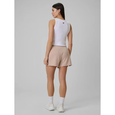 4f dámské šortky SHORTS CAS F713-83S-BEIGE