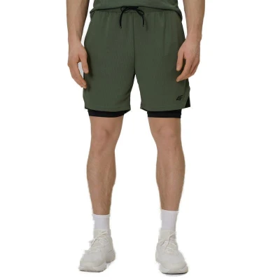 4f pánské šortky SHORTS FNK M1259-43S-KHAKI