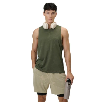 4f pánské tílko SLEEVELESS FNK M0877-43S-KHAKI