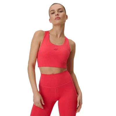 4f dámská podprsenka SPORT BRA F219-63S-CORAL