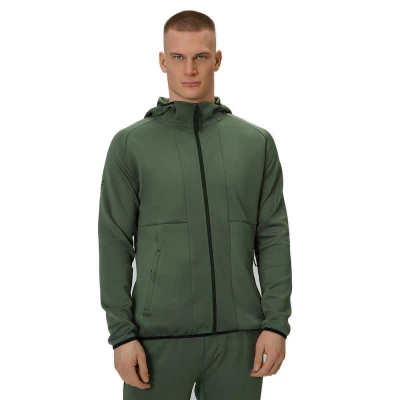 4f pánská mikina SWEATSHIRT FNK M627-43S-KHAKI