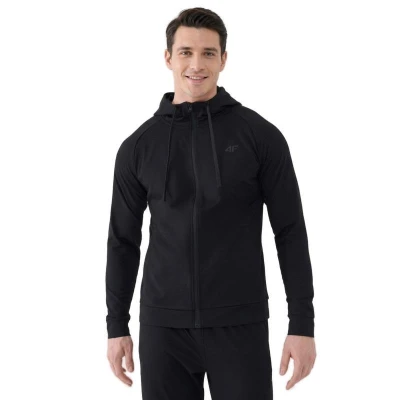 4f pánská mikina SWEATSHIRT FNK M631-20S-DEEP BLACK
