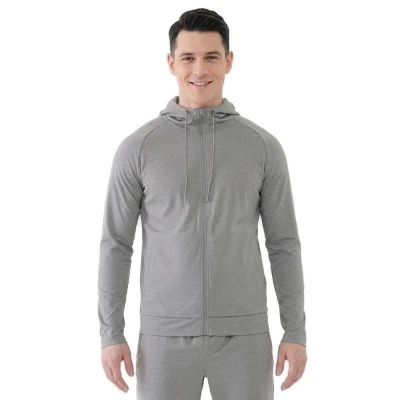 4f pánská mikina SWEATSHIRT FNK M631-25M-GREY MELANGE